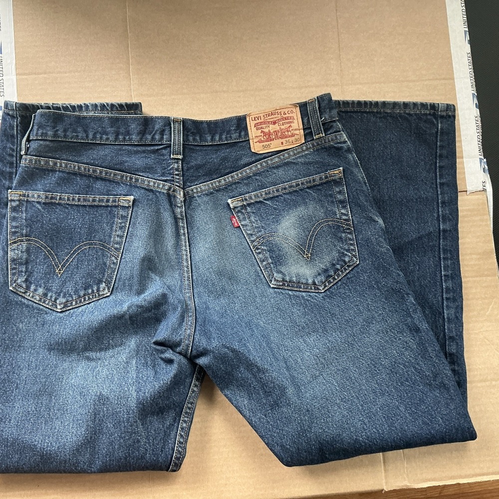 Levi's 505 Regular Fit W36-L30 - Picture 2 of 2